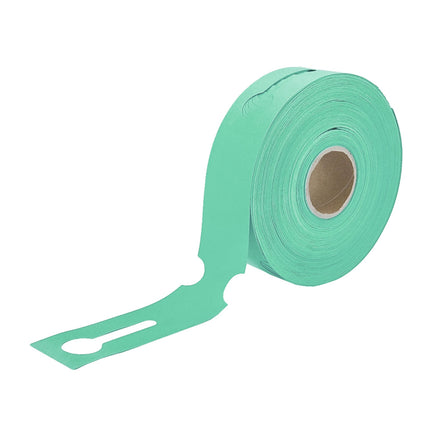 Loop lock labels green HDPE 260x50mm