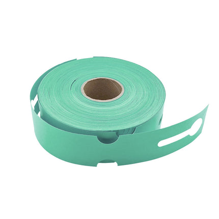 Loop-lock labels green HDPE 260x50mm