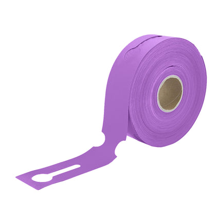 Loop lock labels purple HDPE 260x50mm