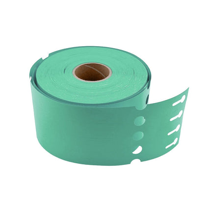 Loop lock labels green HDPE 250x25mm