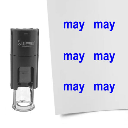 Stamp May - 10 mm print