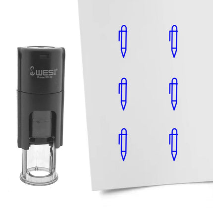 Stamp pen - 10 mm print