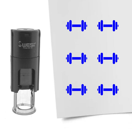 Stamp dumbbell - 10 mm print