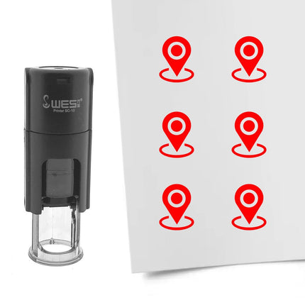 Stamp location pin - 10 mm print