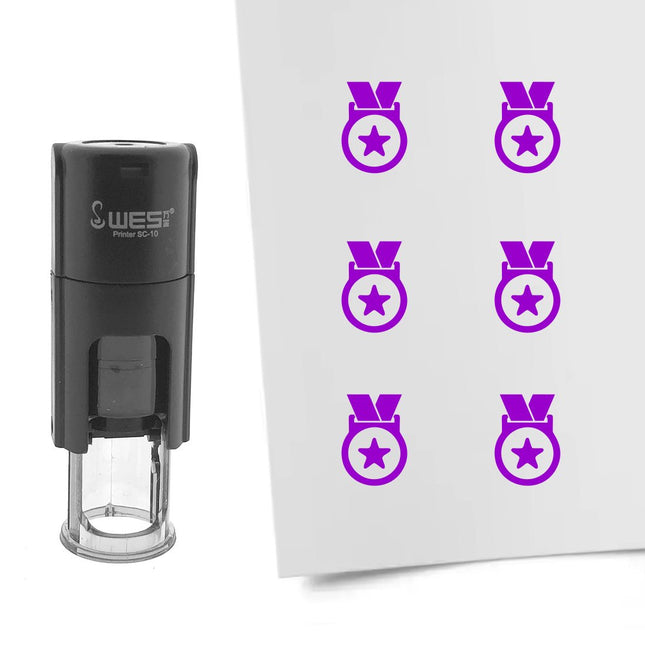 Stamp medal - 10 mm print