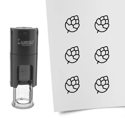 Stamp pinecone - 10 mm print