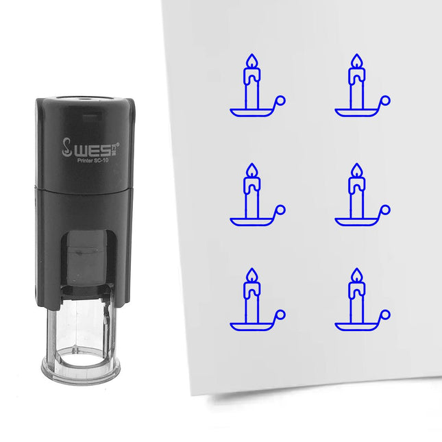Stamp candle - 10 mm print