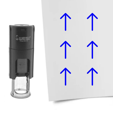 Stamp arrow - 10 mm print