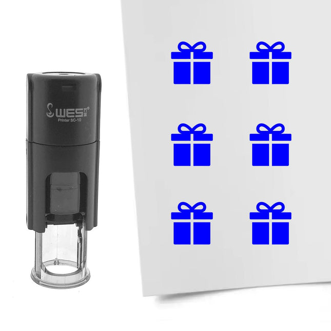 Gift stamp Ø10mm imprint - 1 pc