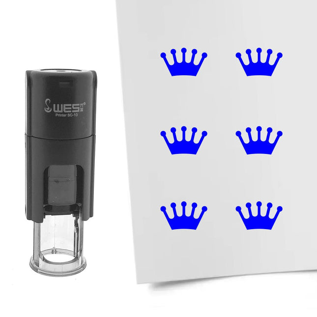 Crown stamp Ø10mm imprint - 1 pc