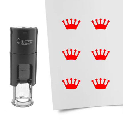 Stamp crown - 10 mm print