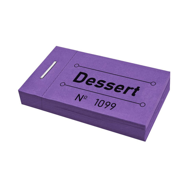 Meal ticket dessert - 50 tickets