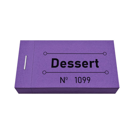 Meal ticket dessert - 50 tickets