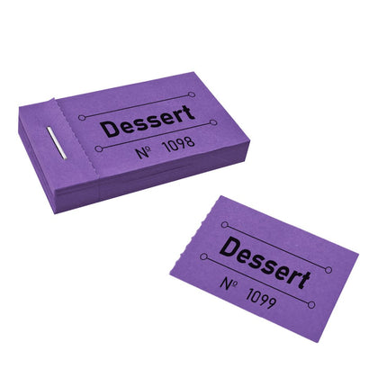 Meal ticket dessert - 50 tickets