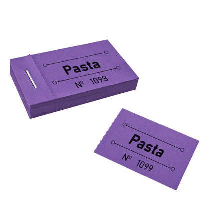Meal ticket pasta - 50 tickets