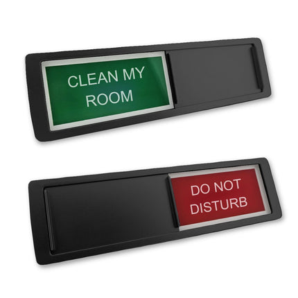 Clean My Room - Do Not Disturb sliding sign  178x50mm - 1 pc