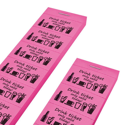 Drink ticket valid only today - 1000 tickets