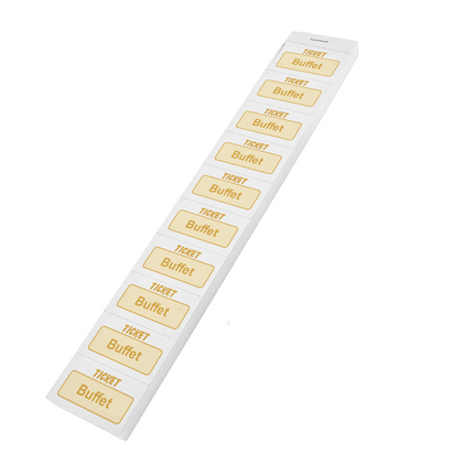 Buffet ticket - 1000 tickets