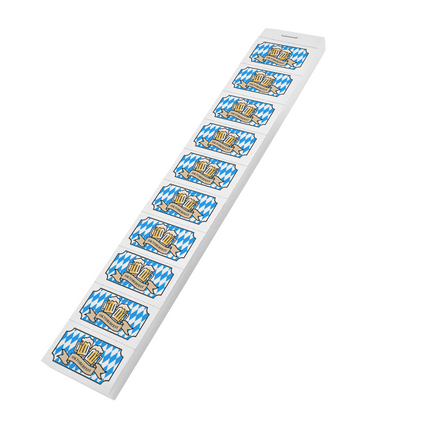 Oktoberfest drink ticket in full colour - 1000 tickets