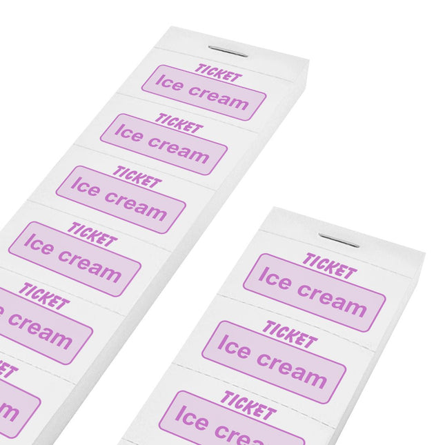 Ice cream ticket - 1000 tickets