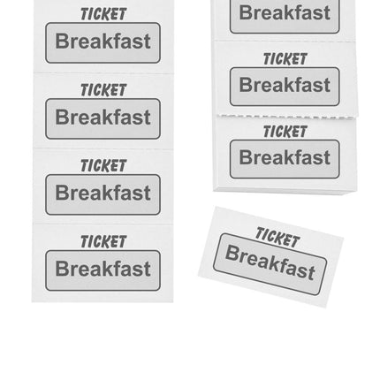 Breakfast ticket - 1000 tickets