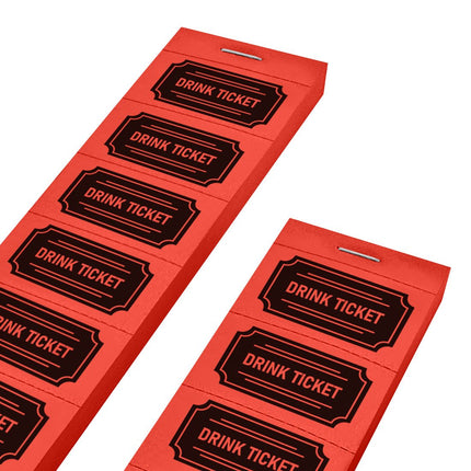 Drink ticket classic design - 1000 tickets