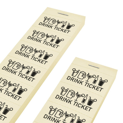 Drink ticket universal design - 1000 tickets