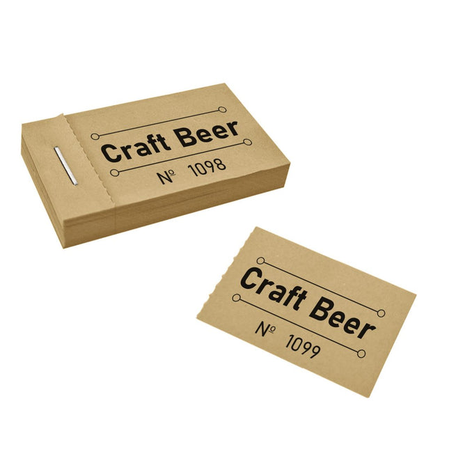 Drink ticket craft beer - 50 tickets
