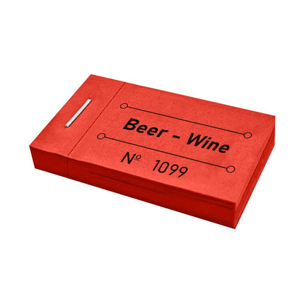 Drink ticket beer - wine - 50 tickets