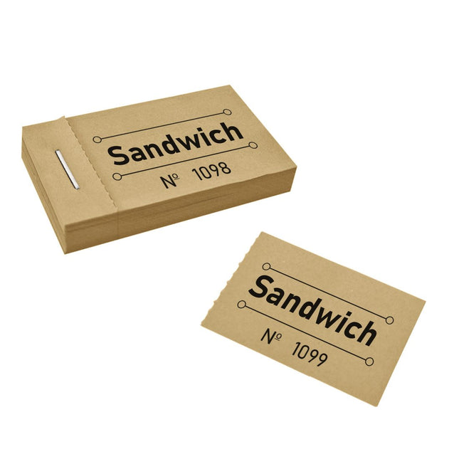 Meal ticket sandwich - 50 tickets