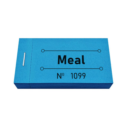 Meal ticket blue - 50 tickets