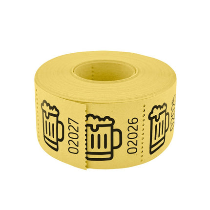 Tickets on roll beer - 500 tickets