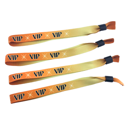 VIP fabric wristband - 100 pcs