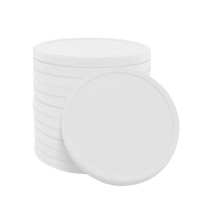 Blank biodegradable tokens Ø29mm – 100 pcs