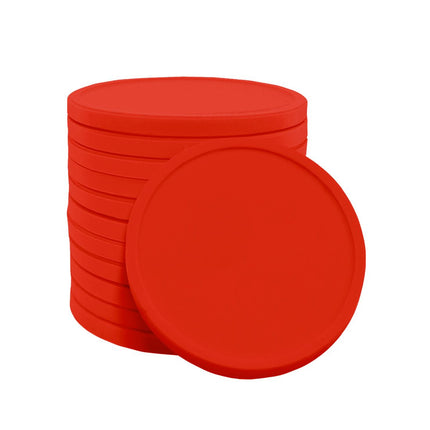 Blank biodegradable tokens Ø29mm – 100 pcs