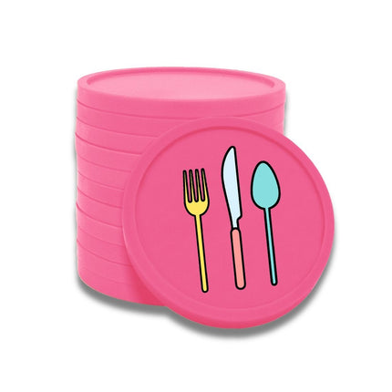Cutlery tokens Ø29mm – 100 pcs