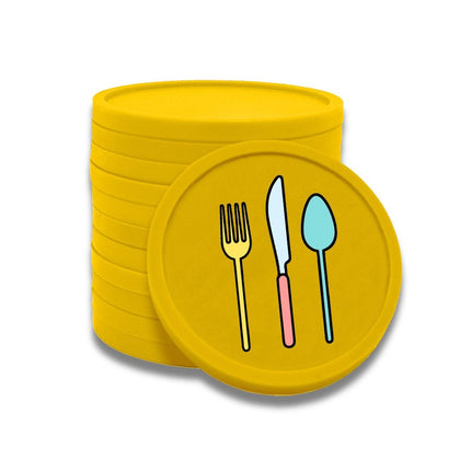 Cutlery tokens Ø29mm – 100 pcs
