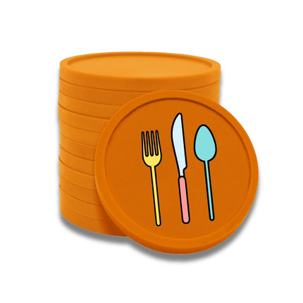 Cutlery tokens Ø29mm – 100 pcs
