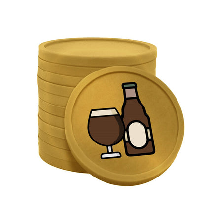 Craft beer tokens Ø29mm – 100 pcs