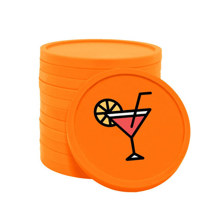 Cocktail tokens Ø29mm – 100 pcs