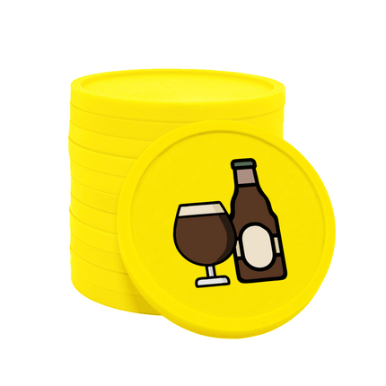 Craft beer tokens Ø29mm – 100 pcs