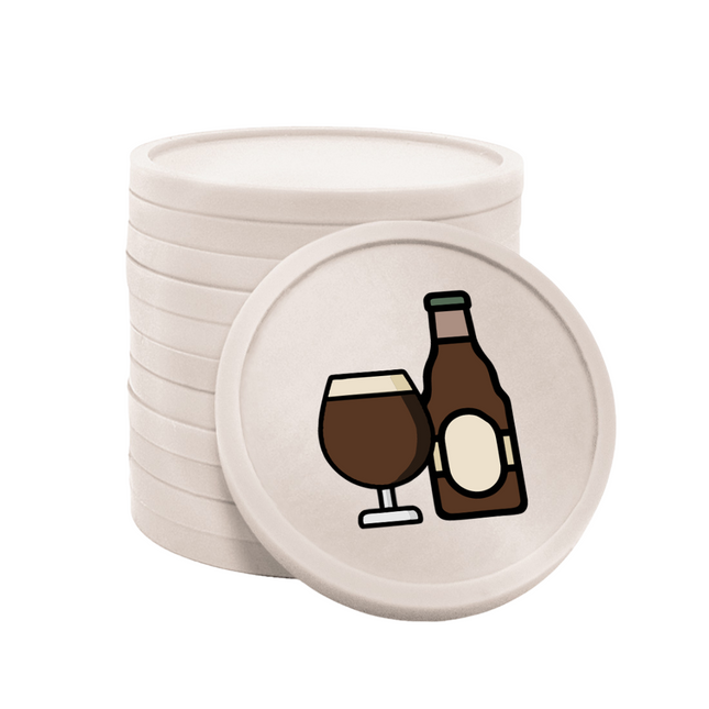 Craft beer tokens Ø29mm – 100 pcs