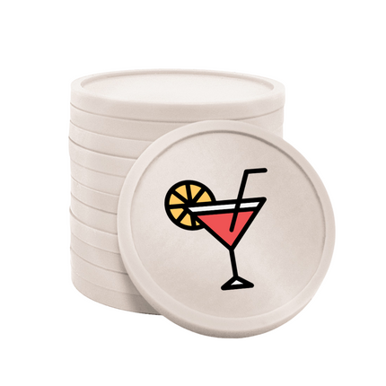 Cocktail tokens Ø29mm – 100 pcs