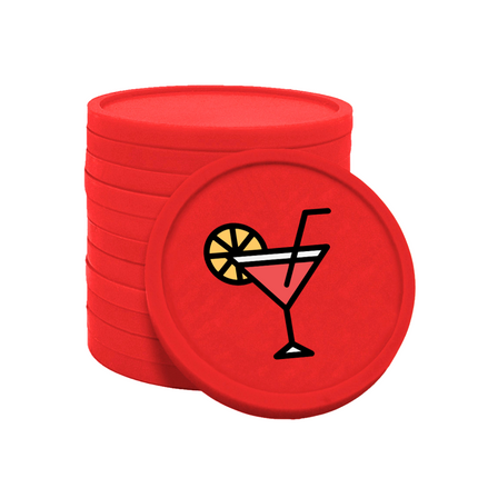 Cocktail tokens Ø29mm – 100 pcs