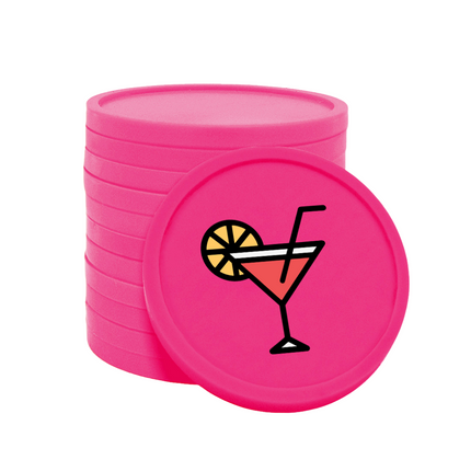 Cocktail tokens Ø29mm – 100 pcs