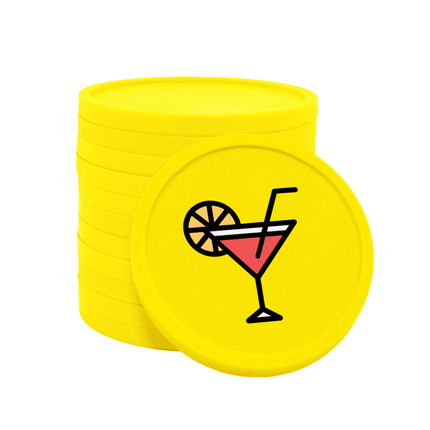 Cocktail tokens Ø29mm – 100 pcs