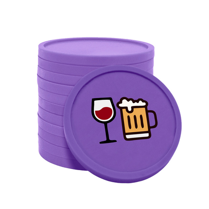 Beer and wine tokens Ø29mm – 100 pcs