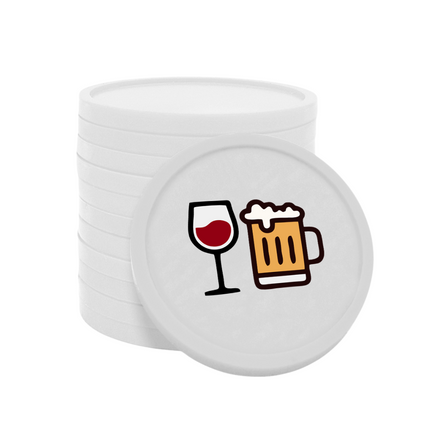 Beer and wine tokens Ø29mm – 100 pcs