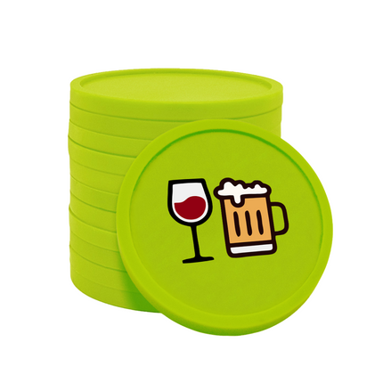 Beer and wine tokens Ø29mm – 100 pcs