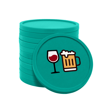 Beer and wine tokens Ø29mm – 100 pcs